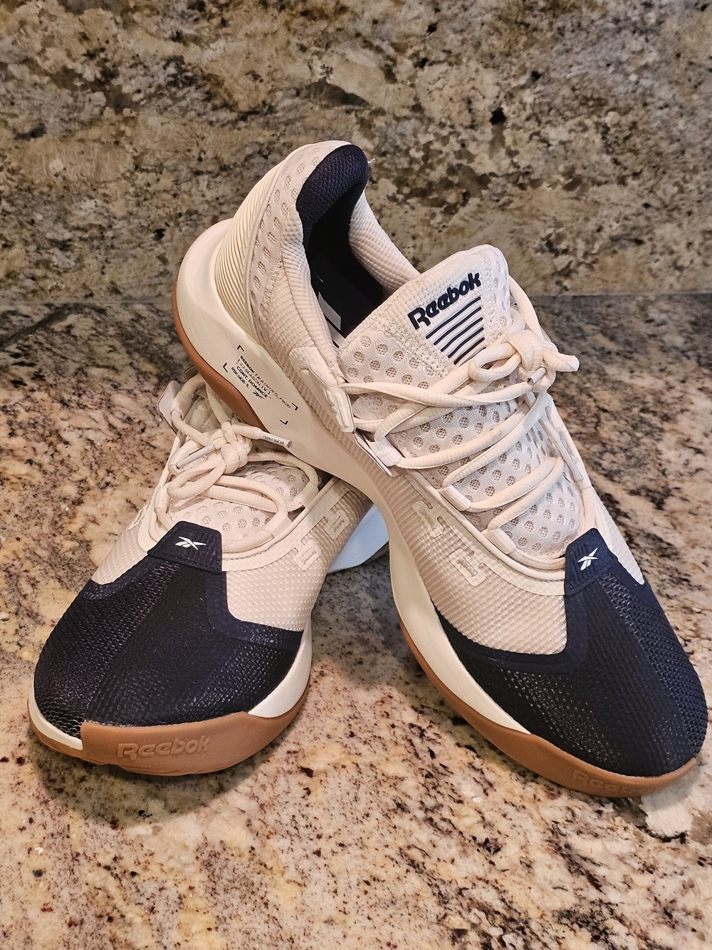 Reebok JJ Watt IV Sneakers in Navy & White